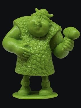 DREAMWORKS    HOW TO TRAIN YOUR DRAGON GREEN CAVEMAN VIKING - 2"